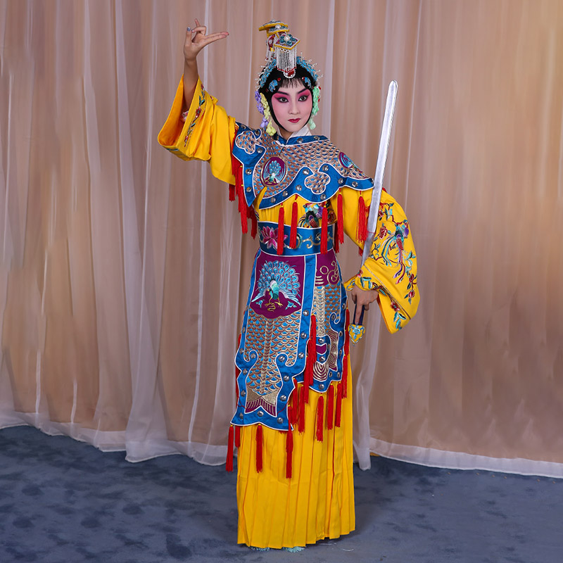 河南霸王别姬虞姬服 软绉别姬服