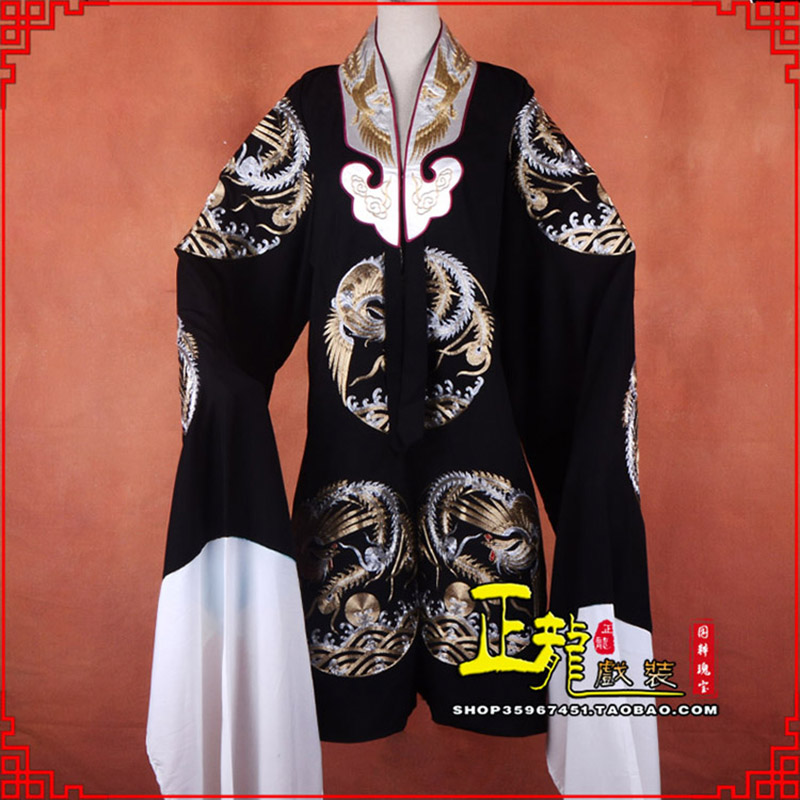 河南二进宫服装国太女披 全金团凤凤披