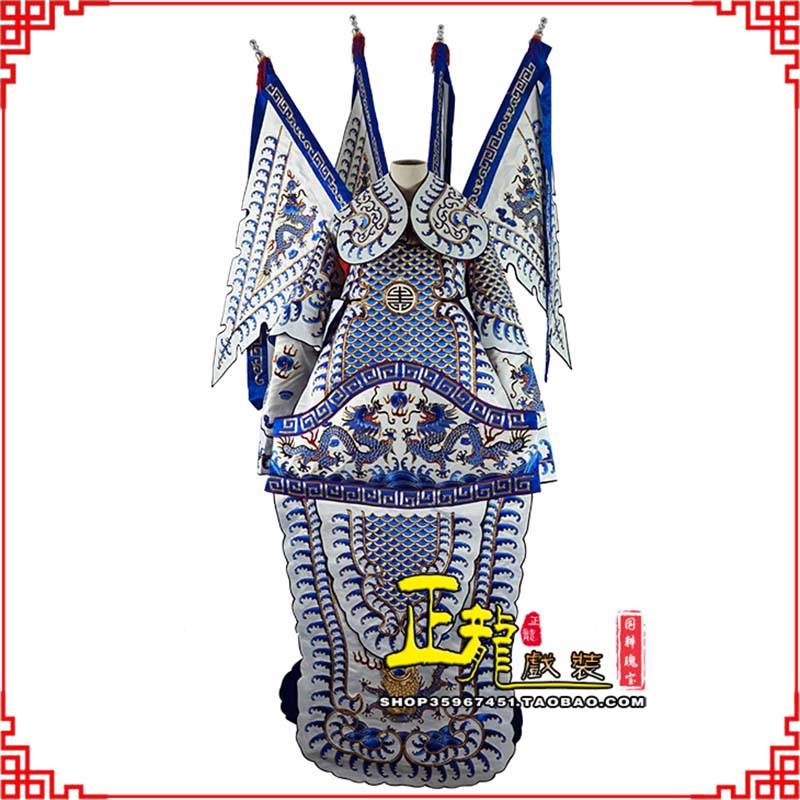 河南武生武将大靠祥龙勾金