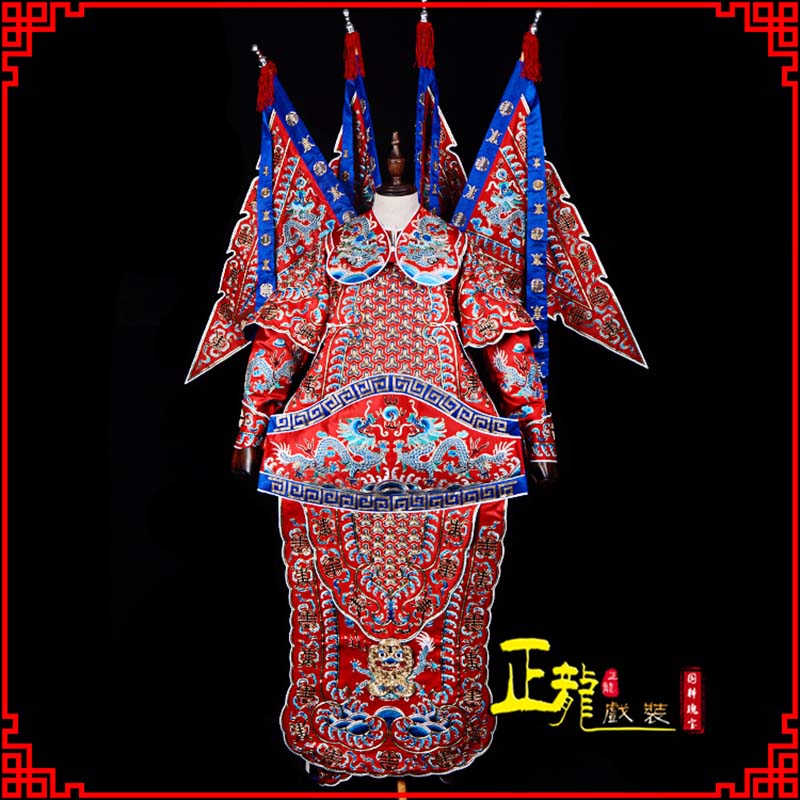 河南武生戏服戏曲武将靠